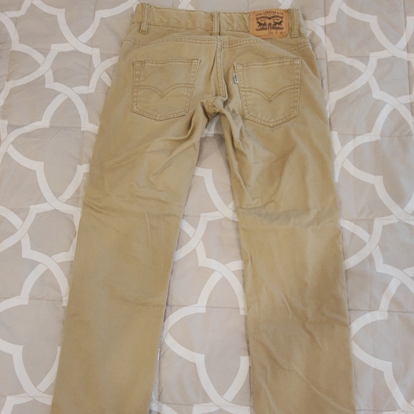 Tan Levi's 25x25 511 slim fit jeans - Picture 3 of 6